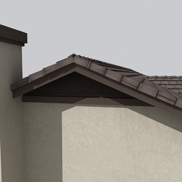 3d house model - house 18 by monkeyodoom
