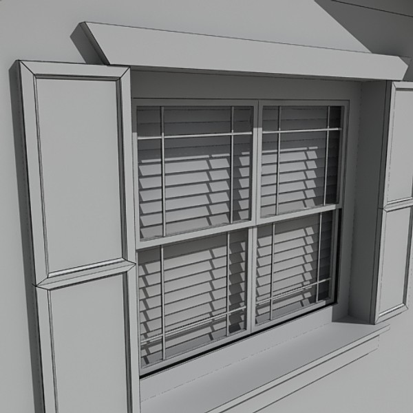 3d house model - house 18 by monkeyodoom