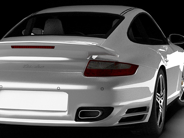 3d 911 turbo model - Porsche 911 turbo STD mat by fabelar