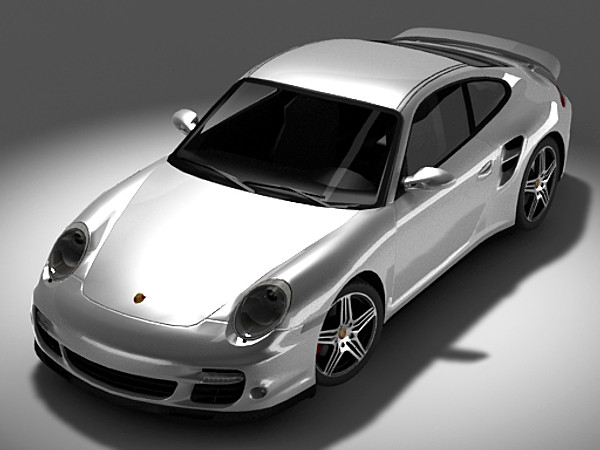 3d 911 turbo model - Porsche 911 turbo STD mat by fabelar