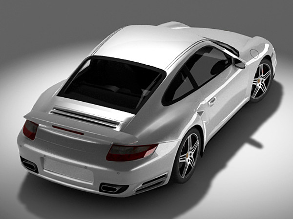 3d 911 turbo model - Porsche 911 turbo STD mat by fabelar