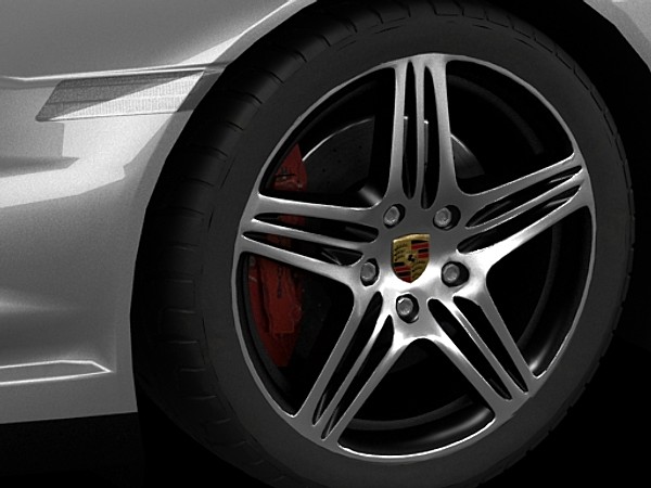 3d 911 turbo model - Porsche 911 turbo STD mat by fabelar