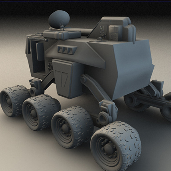 3d model terror vehicle truck - Terror Former Vehicle by Digital Anarchy