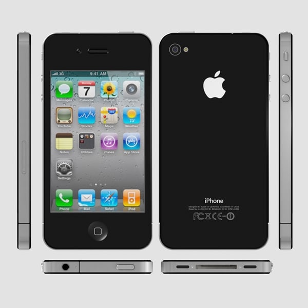 maya apple iphone 4 - iPhone 4 by sweiry_tv