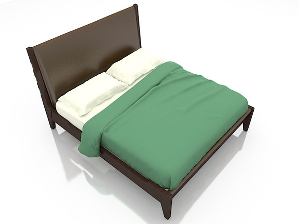 bed antonio citterio 3d max - Talamo 4 by Maxalto
