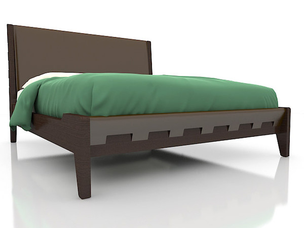 bed antonio citterio 3d max - Talamo 4 by Maxalto