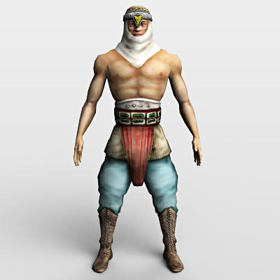 3d body mode - Warrior by 3d_Wanderer