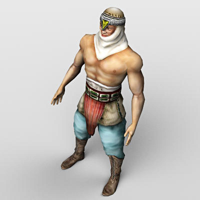 3d body mode - Warrior by 3d_Wanderer