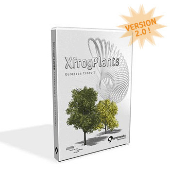 xfrogplants black poplar tree 3ds - XfrogPlants Black Poplar by xfrog