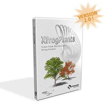 3d xfrogplants pacific yew tree model - XfrogPlants Pacific Yew by xfrog