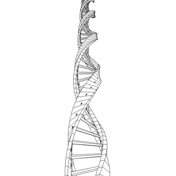 3d model dna - DNA by 3DBS
