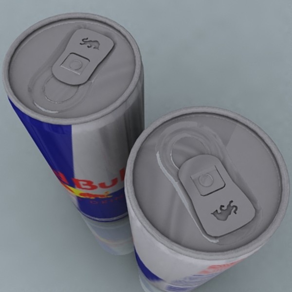 redbull red bull 3ds free - RedBull Can by Mihai Panait