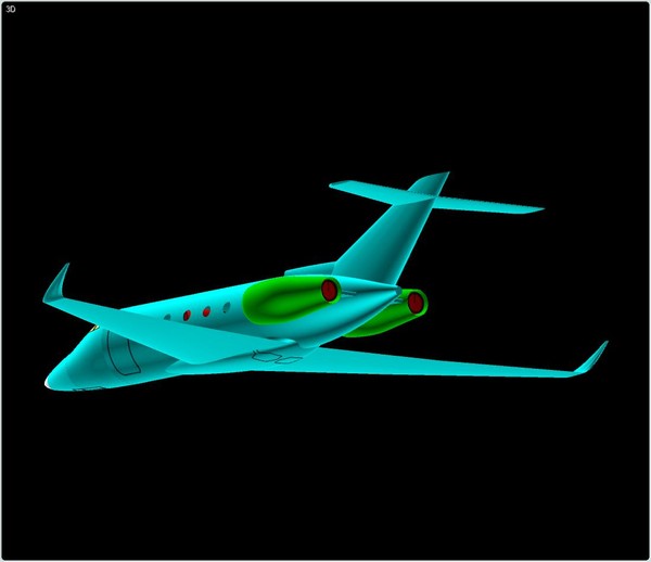 hawker 900xp business aircraft 3d model - Hawker 900XP Business Aircraft Assembly Model by RodgerSaintJohn