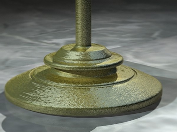 Golden Lampstand (Menorah) - Basic