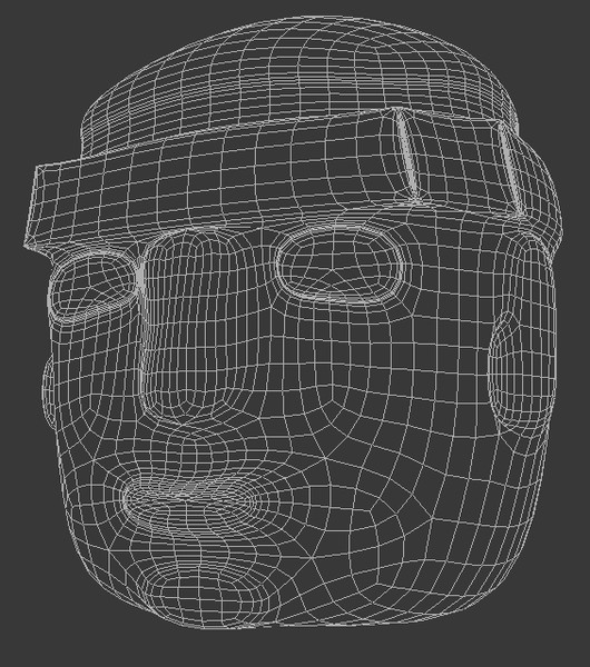 Olmeca Stone Head