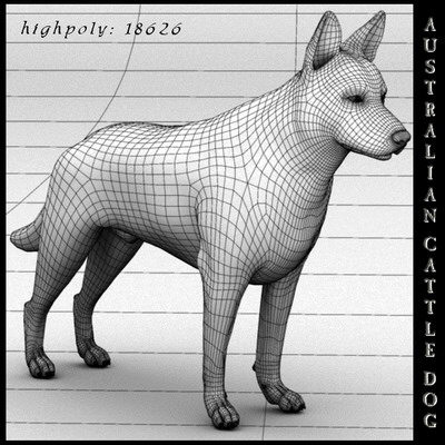 extensive dog 2 fbx - 12 Dogs Collection (2) by Massimo Righi