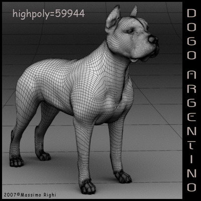 extensive dog 2 fbx - 12 Dogs Collection (2) by Massimo Righi