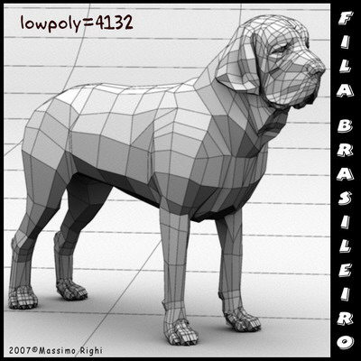 extensive dog 2 fbx - 12 Dogs Collection (2) by Massimo Righi