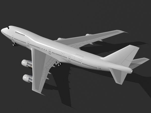 B 747-200 airplane