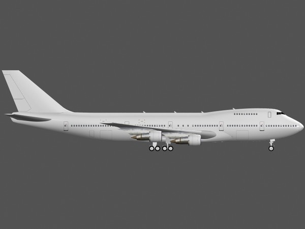 B 747-200 airplane