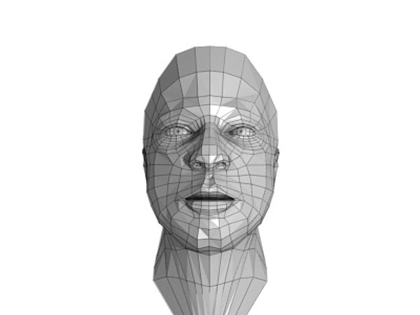 free obj mode male head - Head model by Patrick Feiring