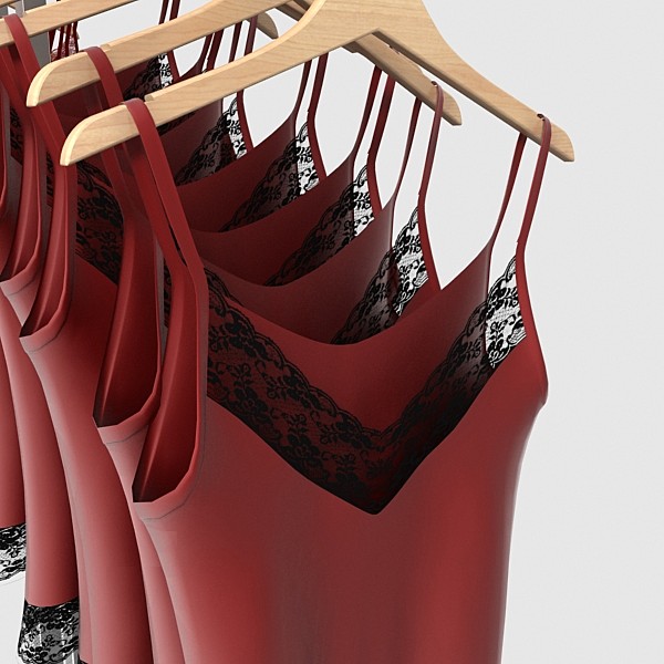 3ds max lingerie rack 1 - lingerie rack 1 by DigitalX