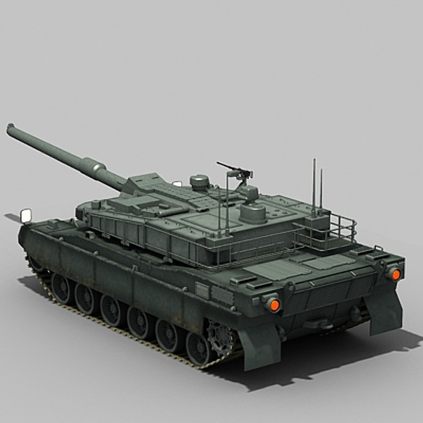 3d 3ds challenger leopard m551 - Modern Tanks collection by Sandu_Bublic