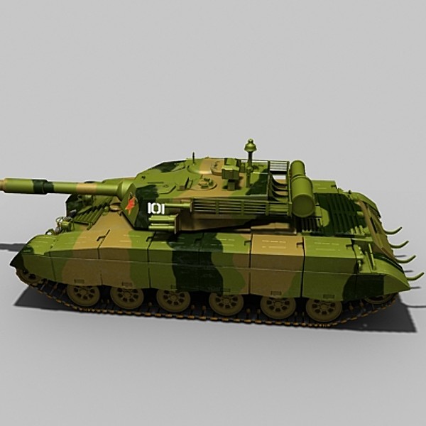 3d 3ds challenger leopard m551 - Modern Tanks collection by Sandu_Bublic