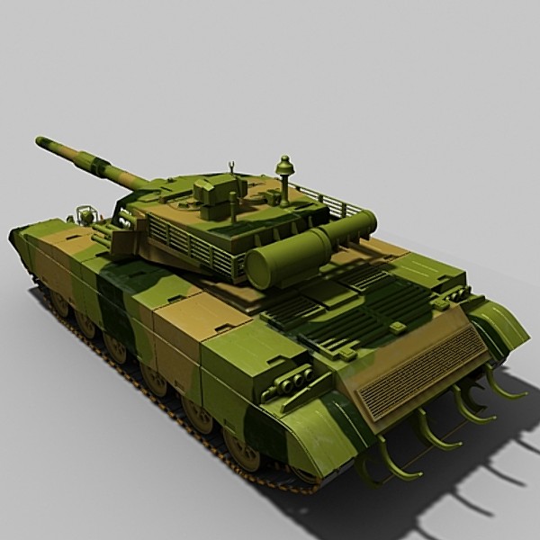 3d 3ds challenger leopard m551 - Modern Tanks collection by Sandu_Bublic