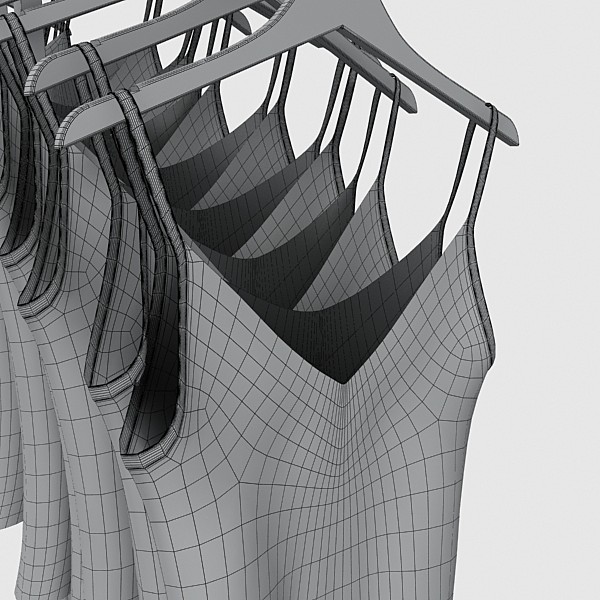 3ds max lingerie rack 1 - lingerie rack 1 by DigitalX