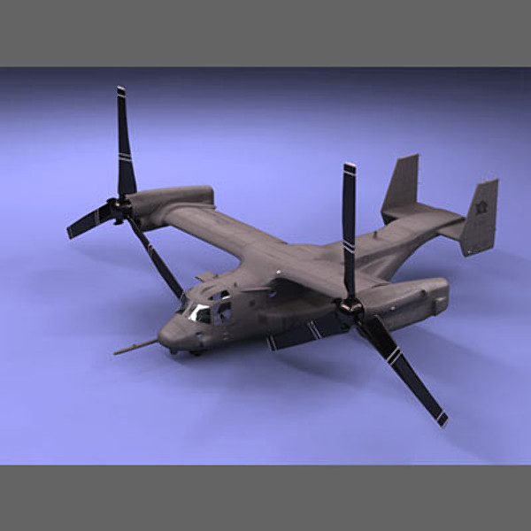 V-22 Osprey Pre-Rigged for Craft Director Studio