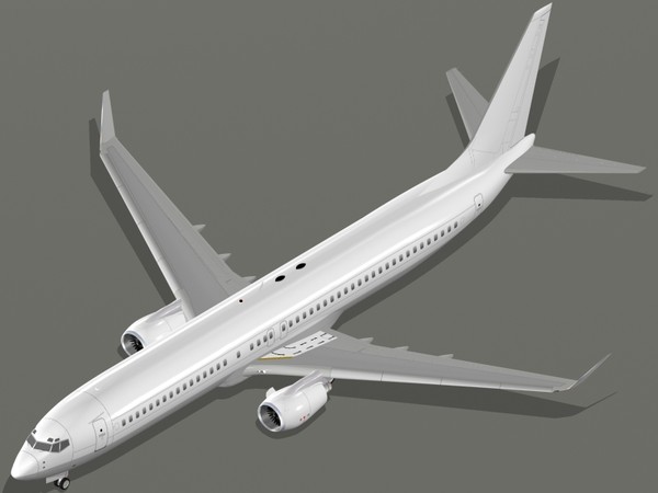 B 737-900 airplane
