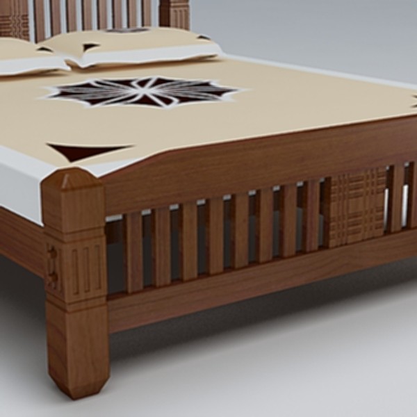 cot 3d model - Cot_003 by sabah_au