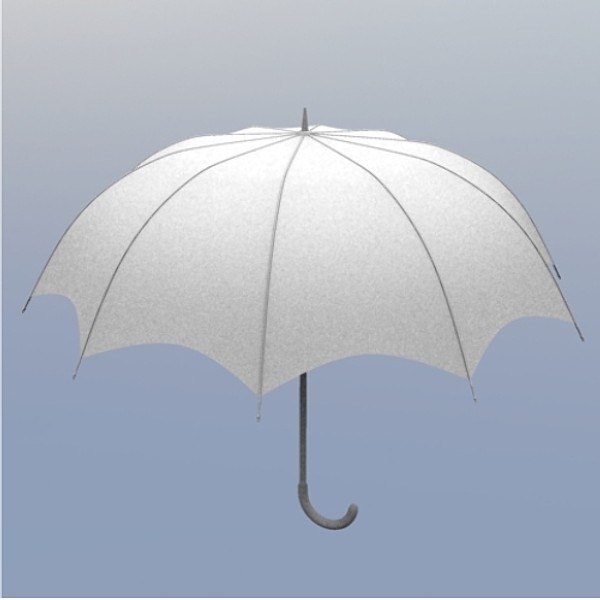3ds max umbrella accessories - Umbrella 3d model by Zigzain