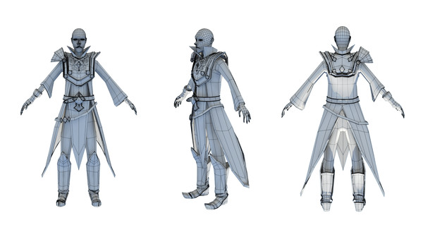 ma rigged - Wizard by studio Lab