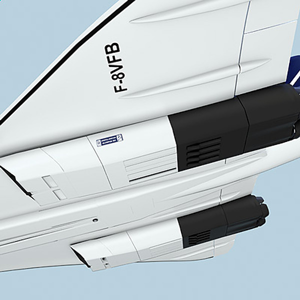 3d x aérospatiale-bac concorde - Aérospatiale-BAC Concorde by StudioEgan