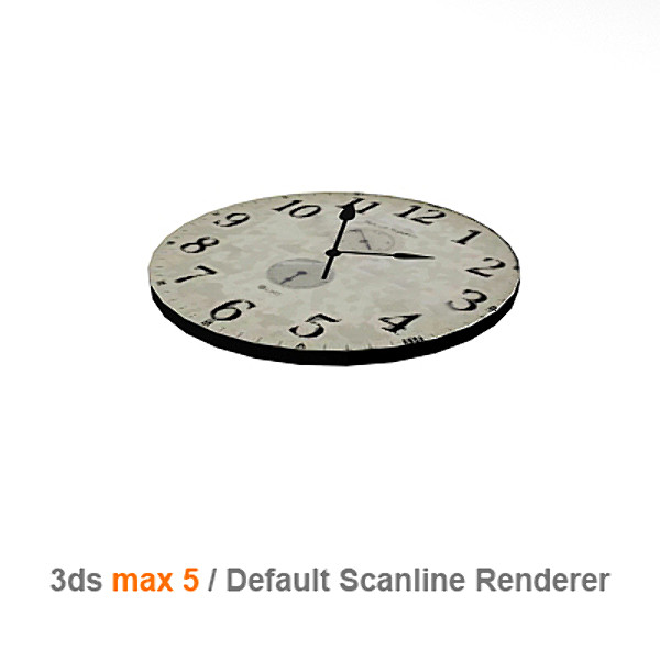 3dsmax antique clock - antique clock by lajhar