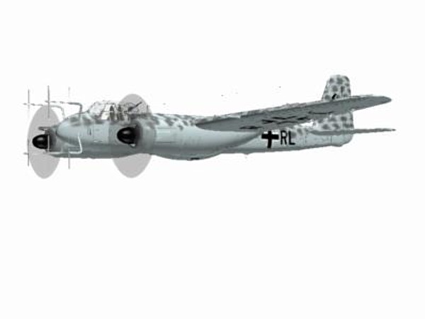 3d junkers ju88g nightfighter model - Junkers Ju88G Nightfighter by pbratt