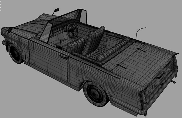 1972 triumph herald 3d ma - 1972 Triumph Herald by robman88