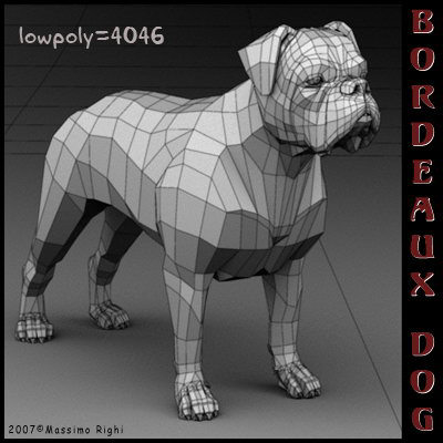 dog 4 3d model - Dog Collection (4) by Massimo Righi