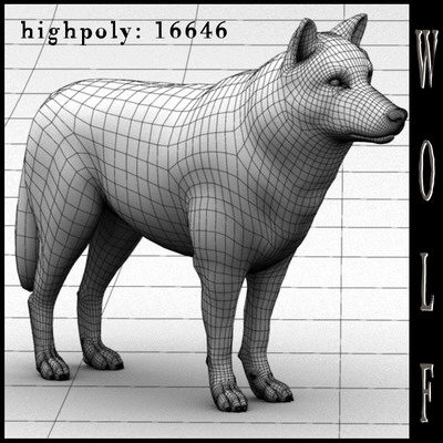 dog 4 3d model - Dog Collection (4) by Massimo Righi