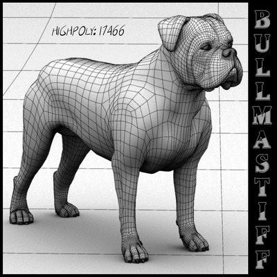 dog 4 3d model - Dog Collection (4) by Massimo Righi