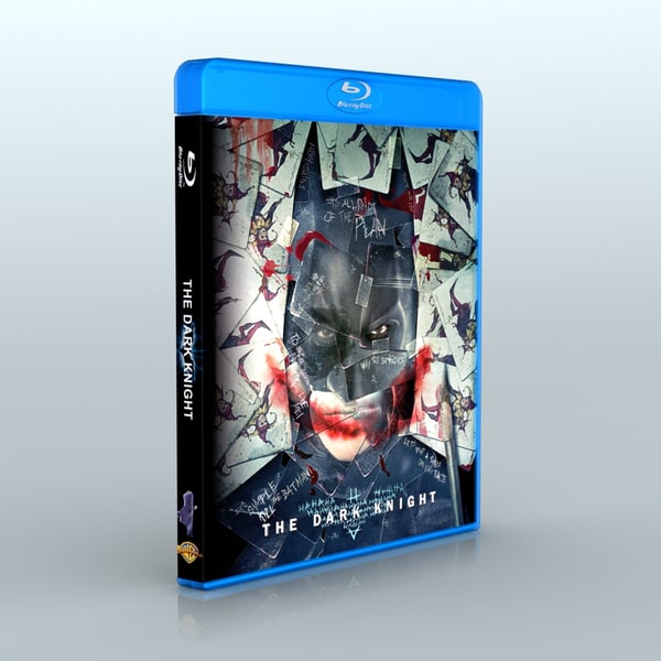 blu-ray case 3d model - Blu-Ray case by sweiry_tv