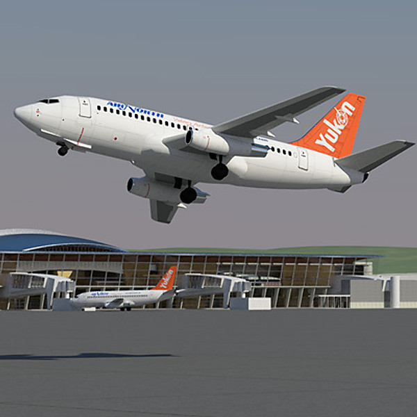 3d 737 200 airliner american model - 737 200 Collection. Eight American Airlines by ArqArt3D
