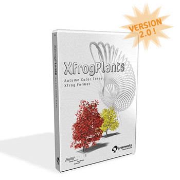 3ds max xfrogplants autumn european larch - XfrogPlants Autumn European Larch by xfrog