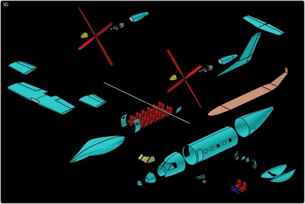 Augusta-Westland Erica Tilt Rotor Concept