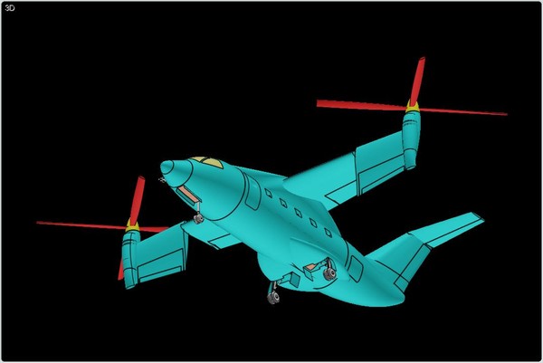 Augusta-Westland Erica Tilt Rotor Concept