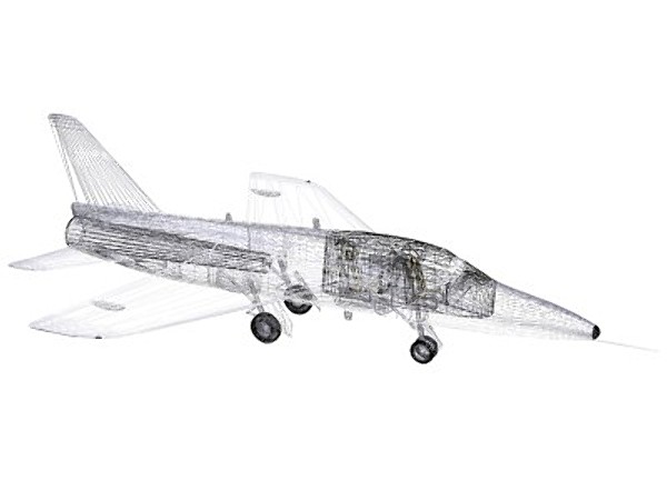 hawker siddeley gnat red arrows 3d c4d - Hawker Siddeley Gnat T1 (Red Arrow) by pbratt