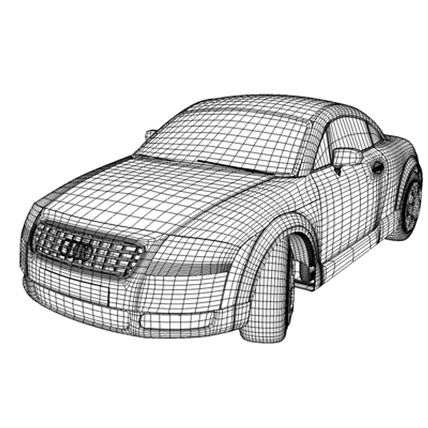 3d audi tt - audiTT(3ds).zip by C4DmodelSHOP