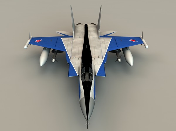 mig 31 3d model - Mig 31 by PerspectX
